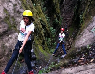  rappel dans les canyons 